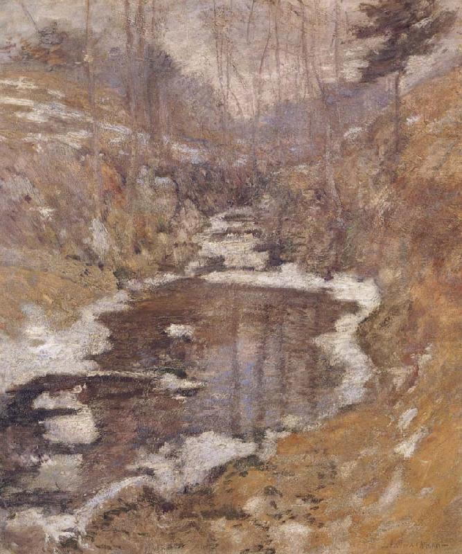 Hemlock Pool, John Henry Twachtman